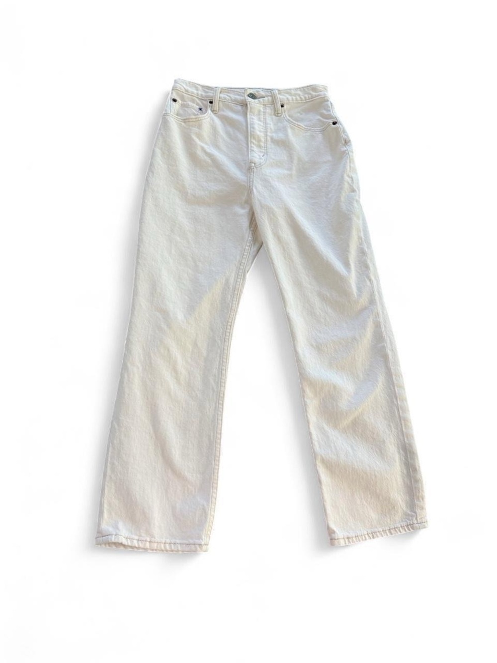 Abercrombie & Fitch Ultra High Rise Ankle Straight Jeans